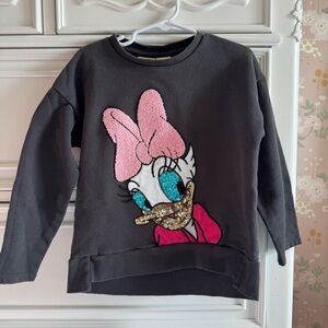 Zara Daisy Duck Sweatshirt